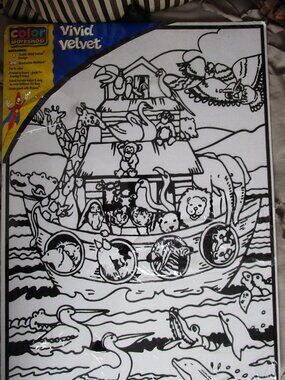 Color Workshop Vivid Velvet coloring poster